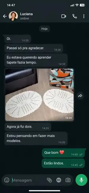 Depoimento de aluna 5